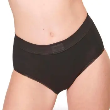 Sloggi Sloggi Truser Double Comfort Maxi Svart bomull 38 Dame