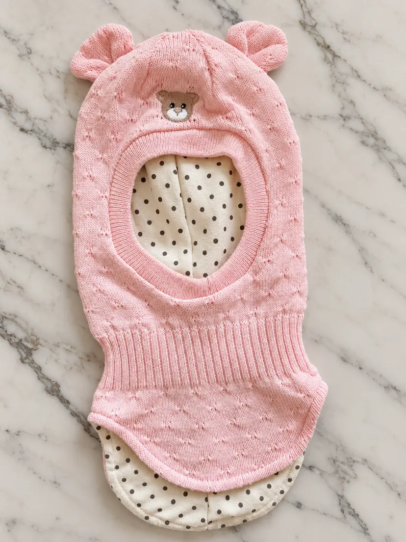 Need it Balaclava «Den Lune» Rosa sukkerspinn