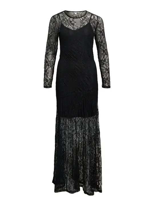 Object Object - Lulla Ls Dress - Black