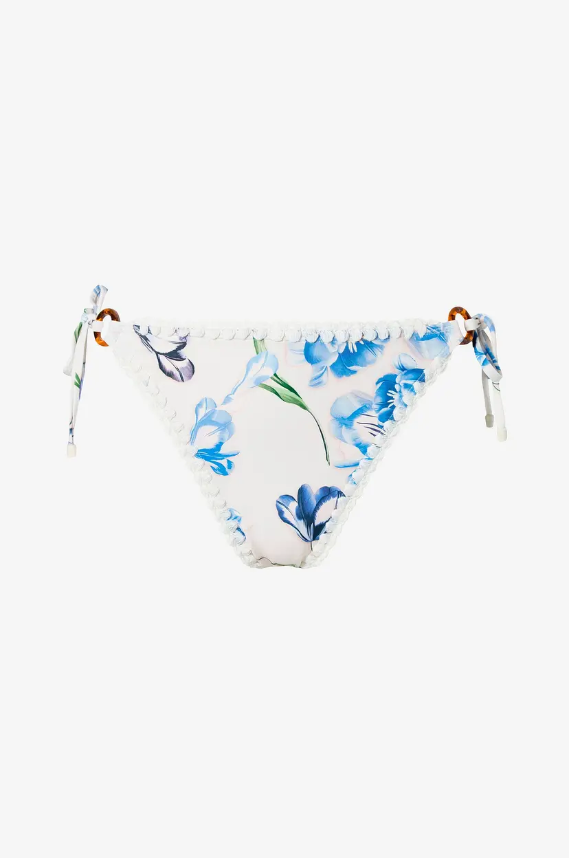 By Malina Bikiniunderdel Roselyn Crochet Trimmed - Blå