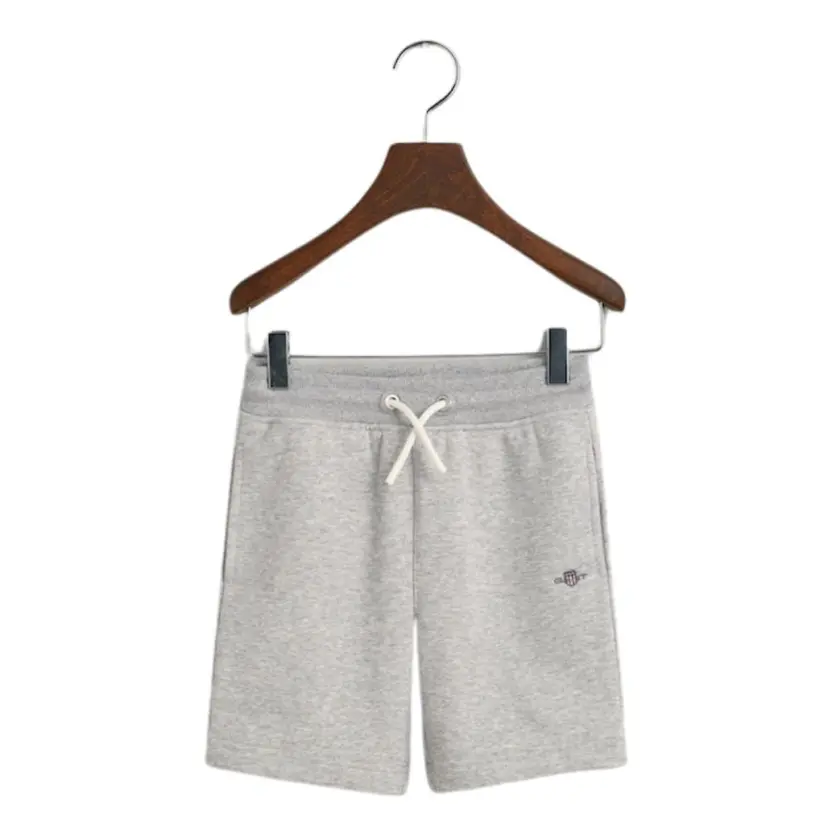 GANT Gant - Shorts Shield Sweat Light Grey Melange