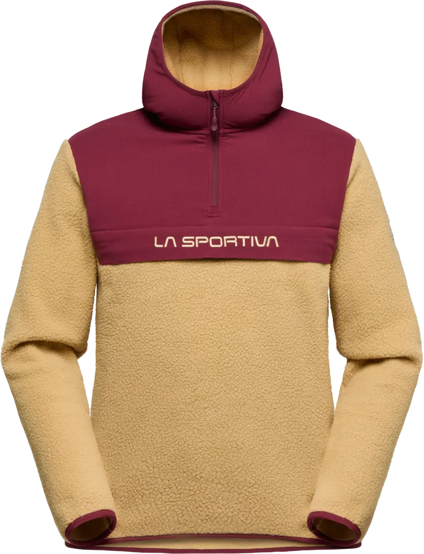 La Sportiva La Sportiva Men's Guidance Sherpa Hoody Sandstone/Redwood