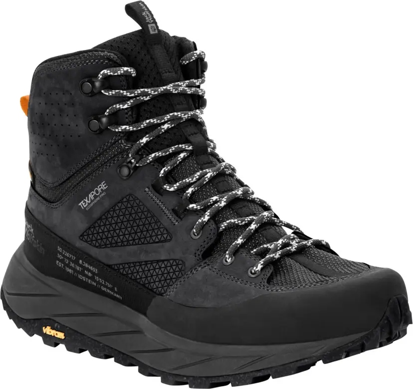 Jack Wolfskin Jack Wolfskin Men's Terraquest Texapore Mid Black
