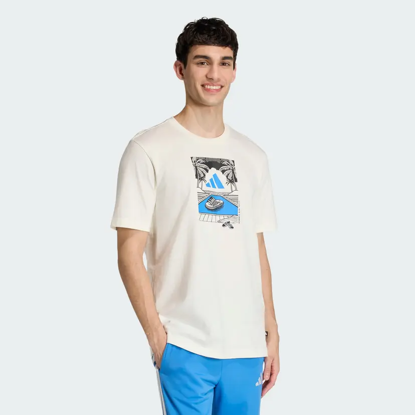 Adidas SUMMER SLIDES RELAX GRAPHIC T-SHIRT