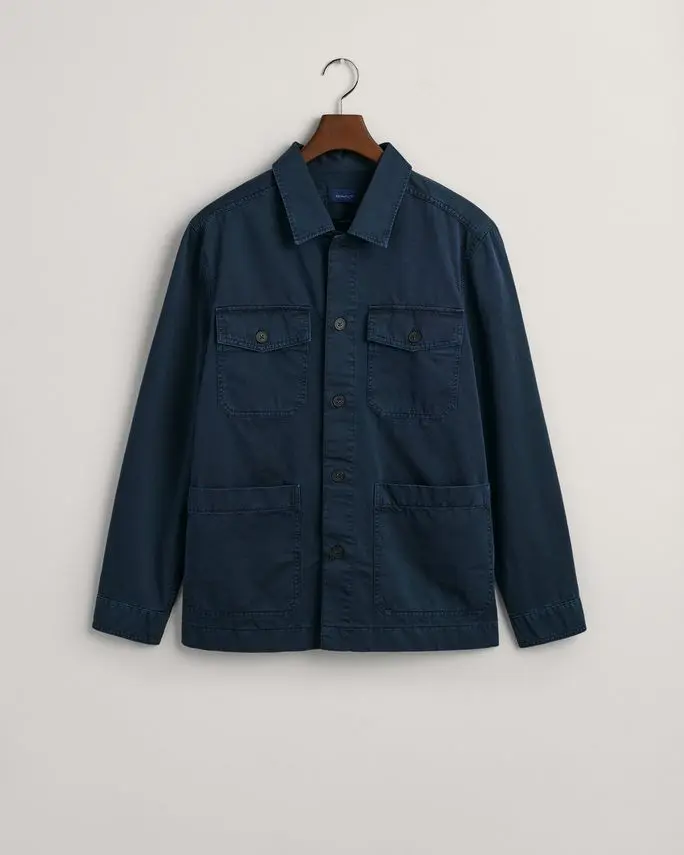 Gant GMNT DYED TWILL OVERSHIRT