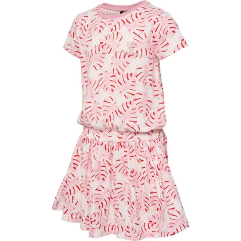 Hummel Hummel Alexa Kjole S/S Marshmallow (104 / 4 år)