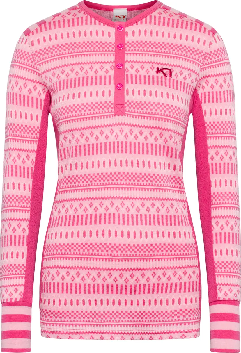 Kari Traa Kari Traa Women's Åkle Long Sleeve Bright Pink