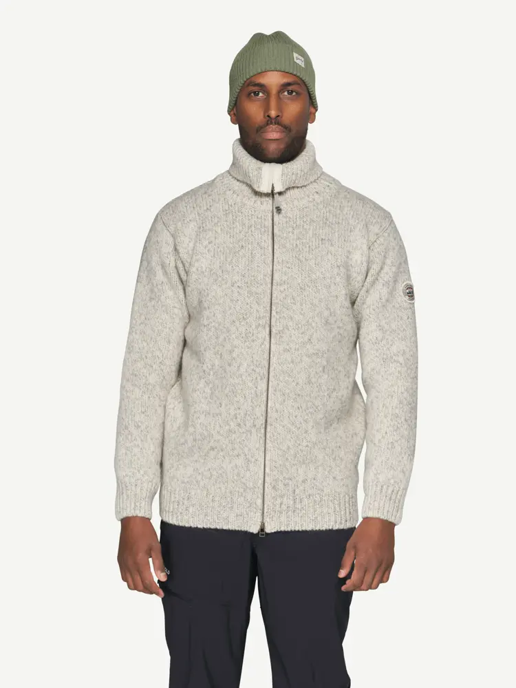 Devold Devold - Nansen Wool Cardigan - Large - Grå