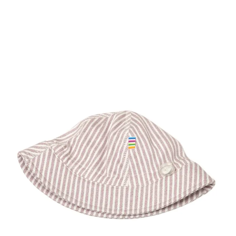 Joha Joha Milk Boy Stripe Hat, Single Layer Bomull Pink