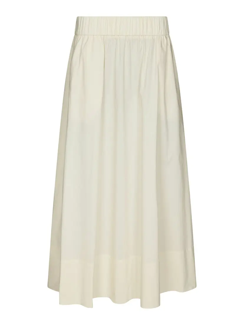 Neo Noir Yara Long Poplin Skirt