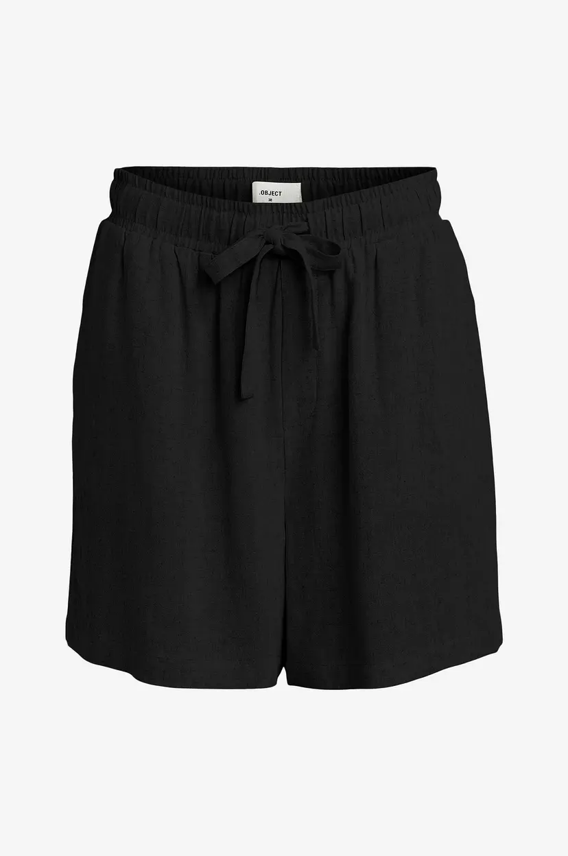 Object Collectors Item Shorts objSanne HW Wide Shorts - Svart