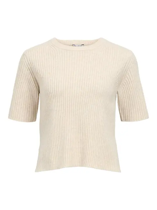 Object Object - Jelva 2/4 O-Neck Knit - Humus
