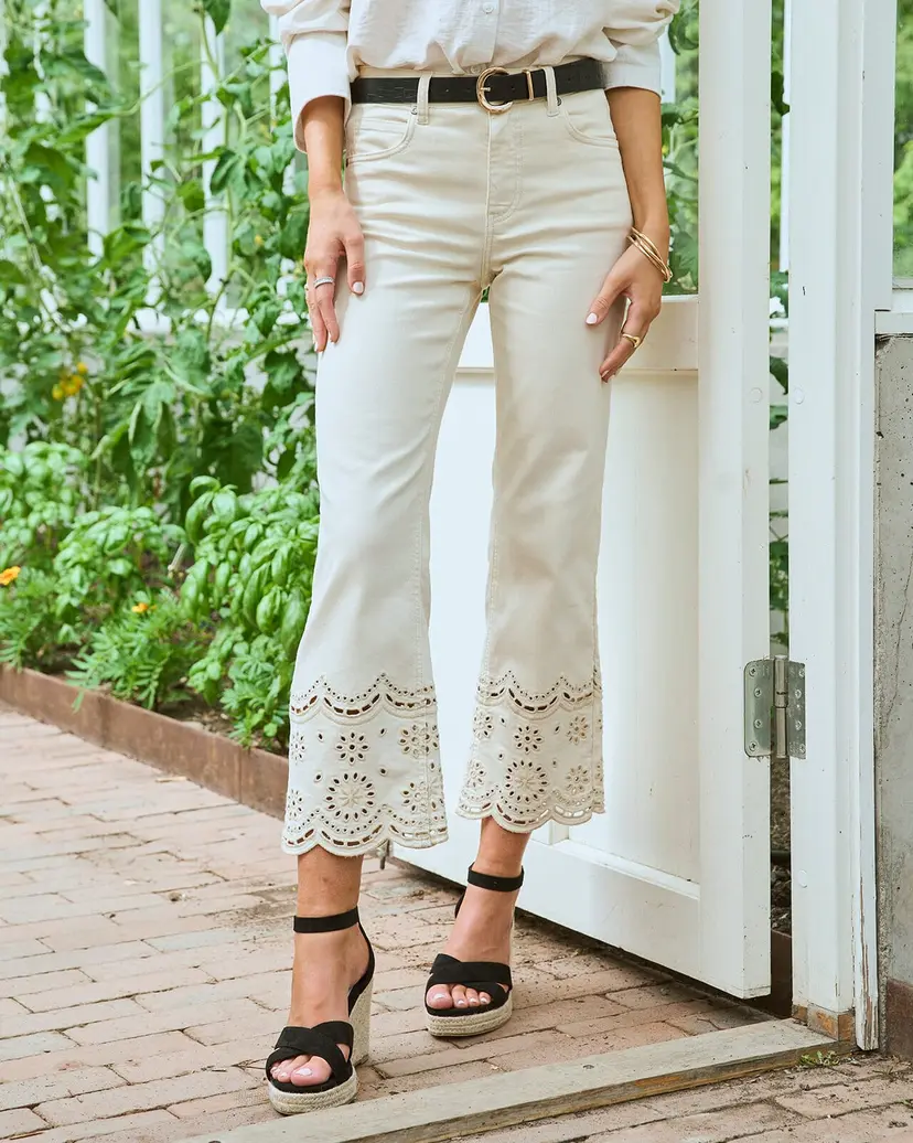 Floyd Jeans Adelaide 5790 - Straight - Beige - Str 30