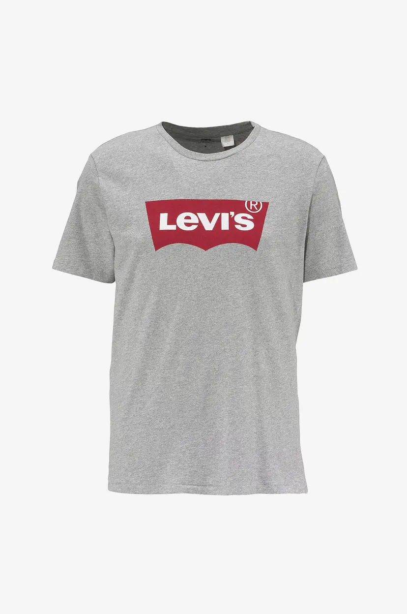 Levi's T-skjorte Graphic Setin Neck - Grå