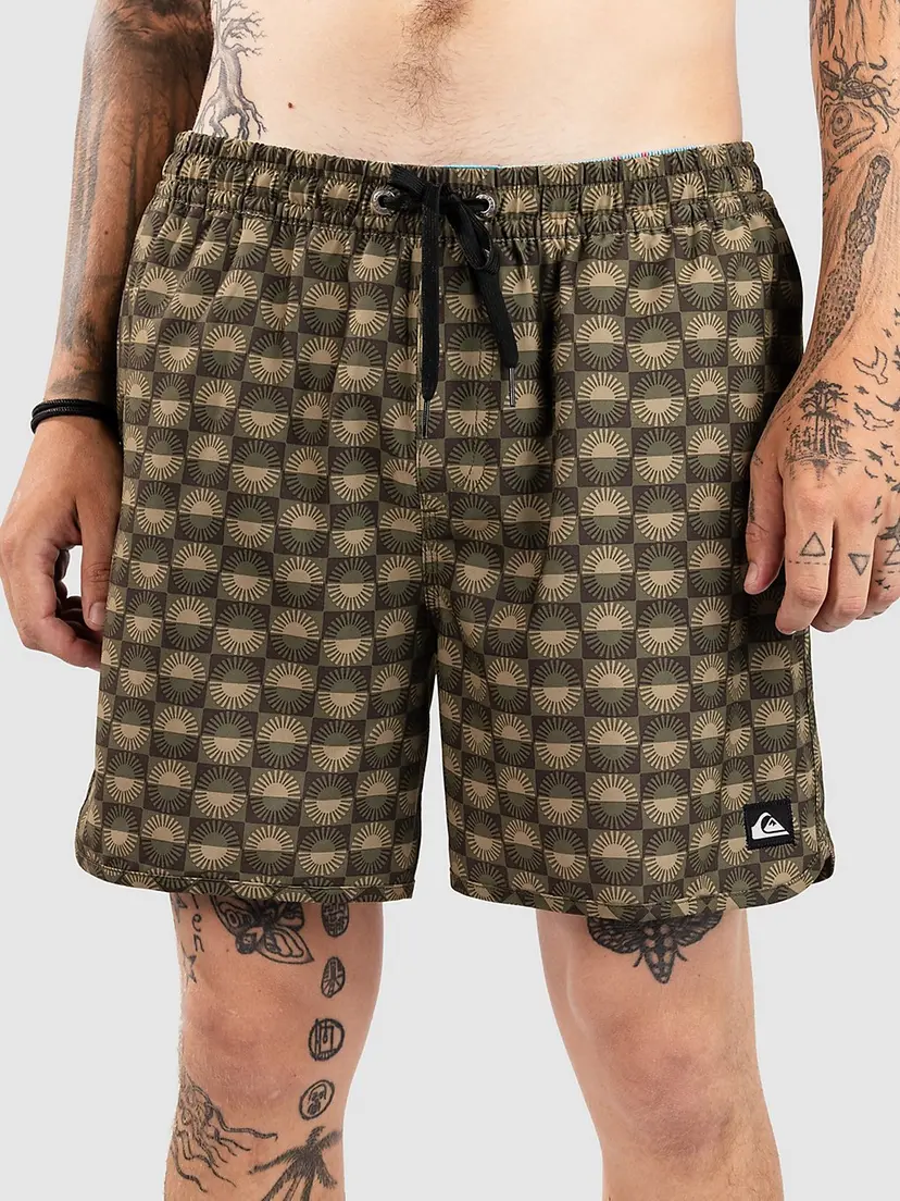 Quiksilver Quiksilver Surfsilk Scallop Volley 16 Boardshorts brun
