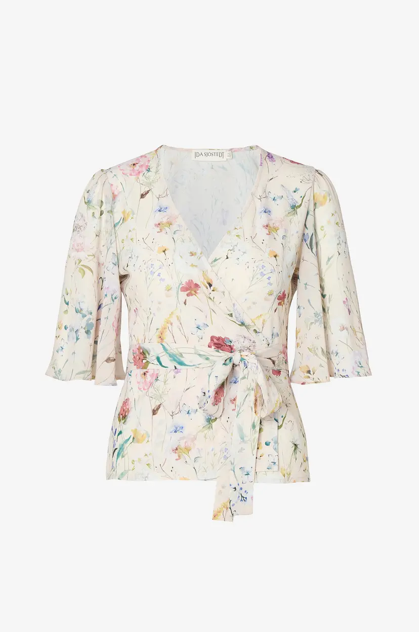 Ida Sjöstedt Omslagsbluse Harper - Rosa