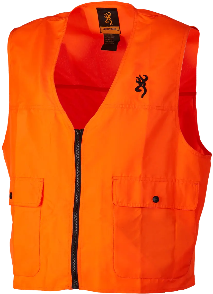 Browning Browning Overlay Safety Vest Blaze Orange