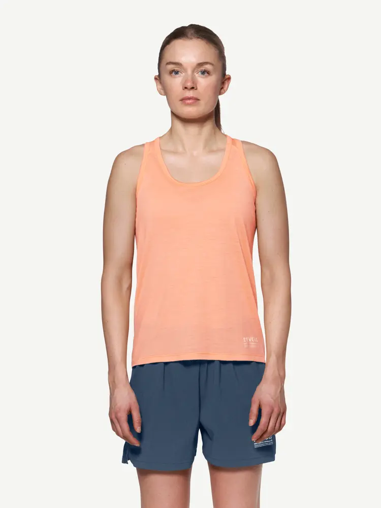 Devold Devold - Endurance Merino 130 Singlet Dame - Large - Oransje