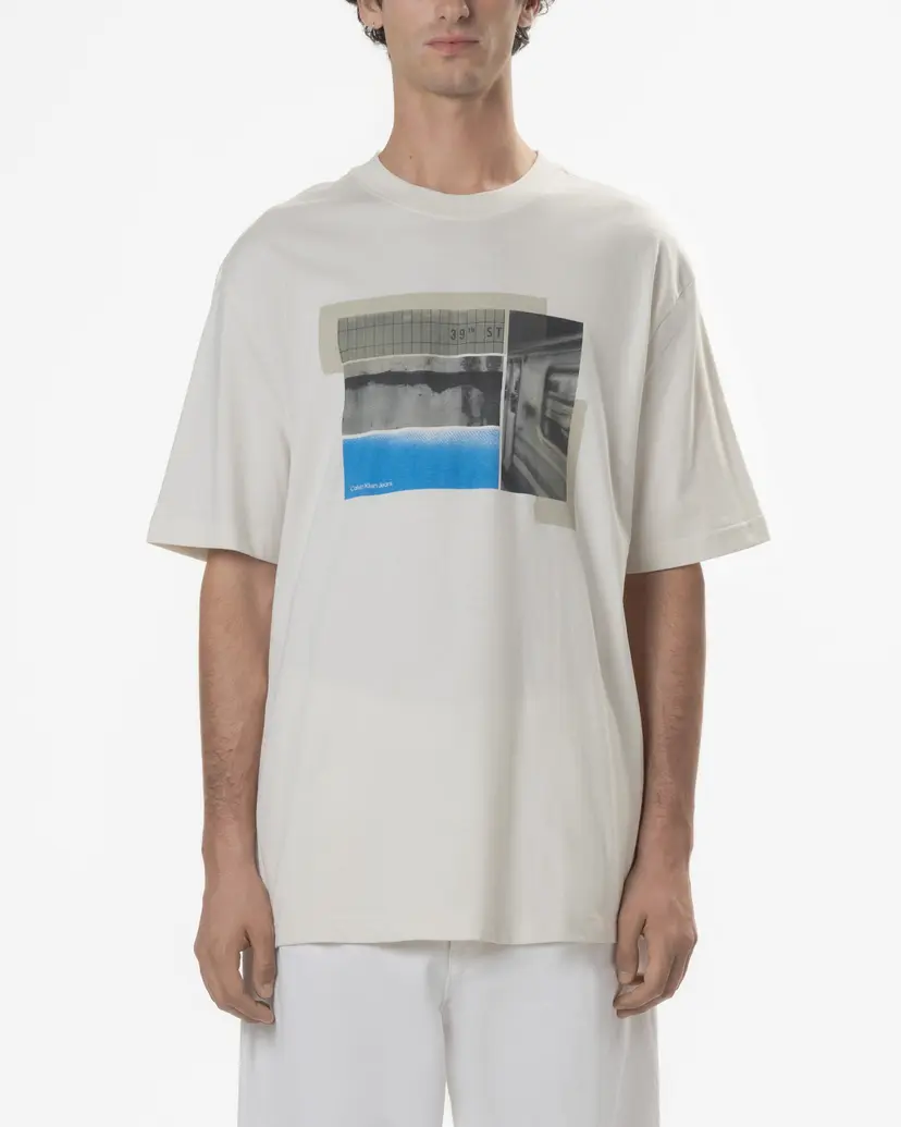 Calvin Klein Jeans Calvin Klein Jeans J30J326861 White T-shirt