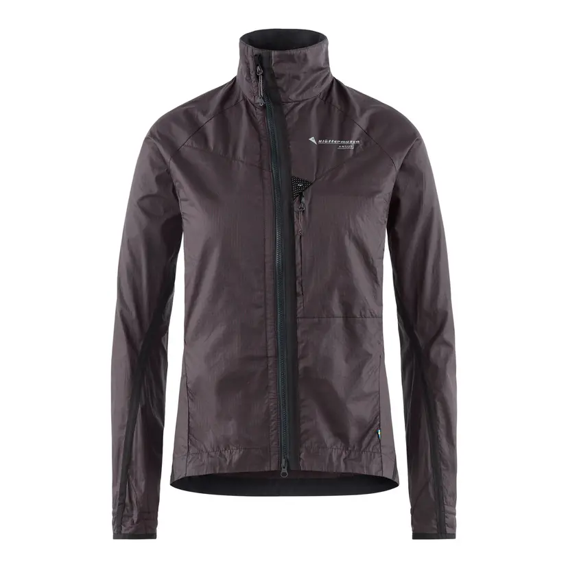 Klättermusen Klättermusen Ansur Wind Jacket Women's Raven Burnt