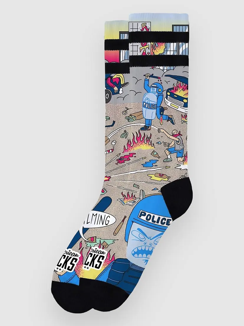 American Socks American Socks Mayhem - Mid High Socks mønster