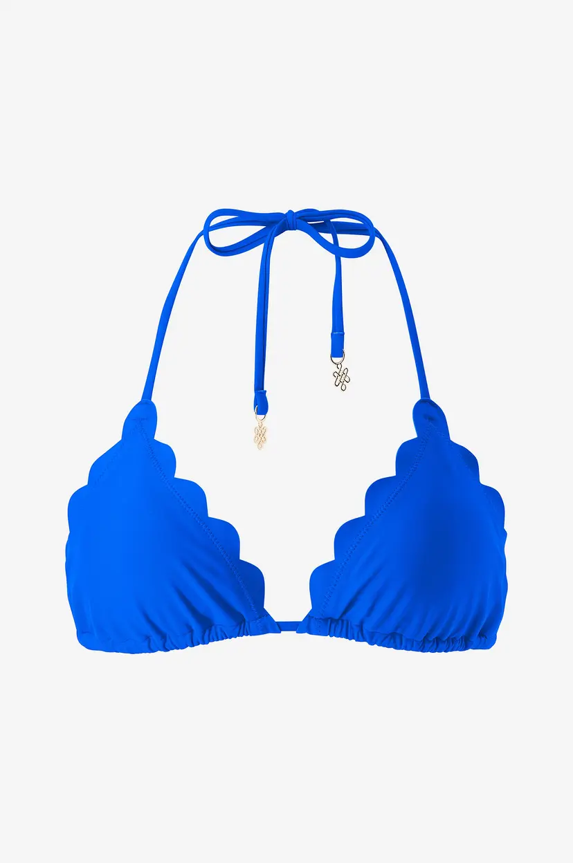 KAANDA Beach life Bikini-BH Triangle Top - Blå