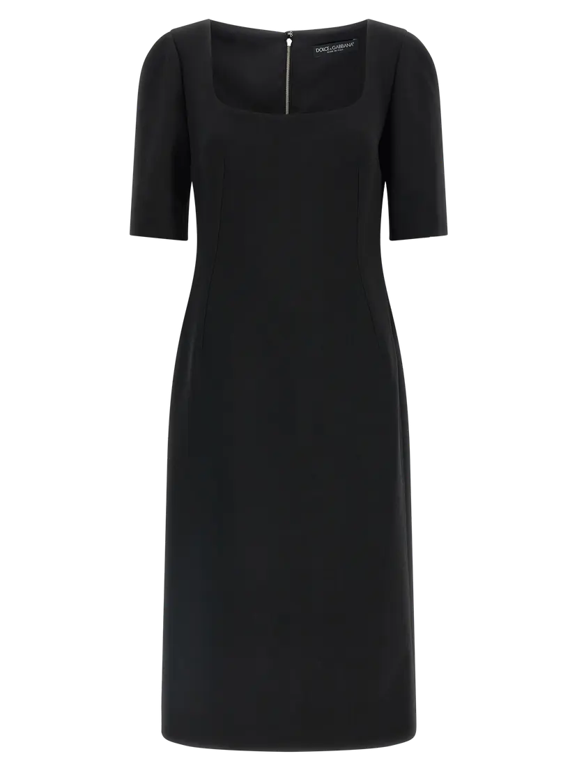 Dolce & Gabbana Dolce & Gabbana Midikjoler – Svart