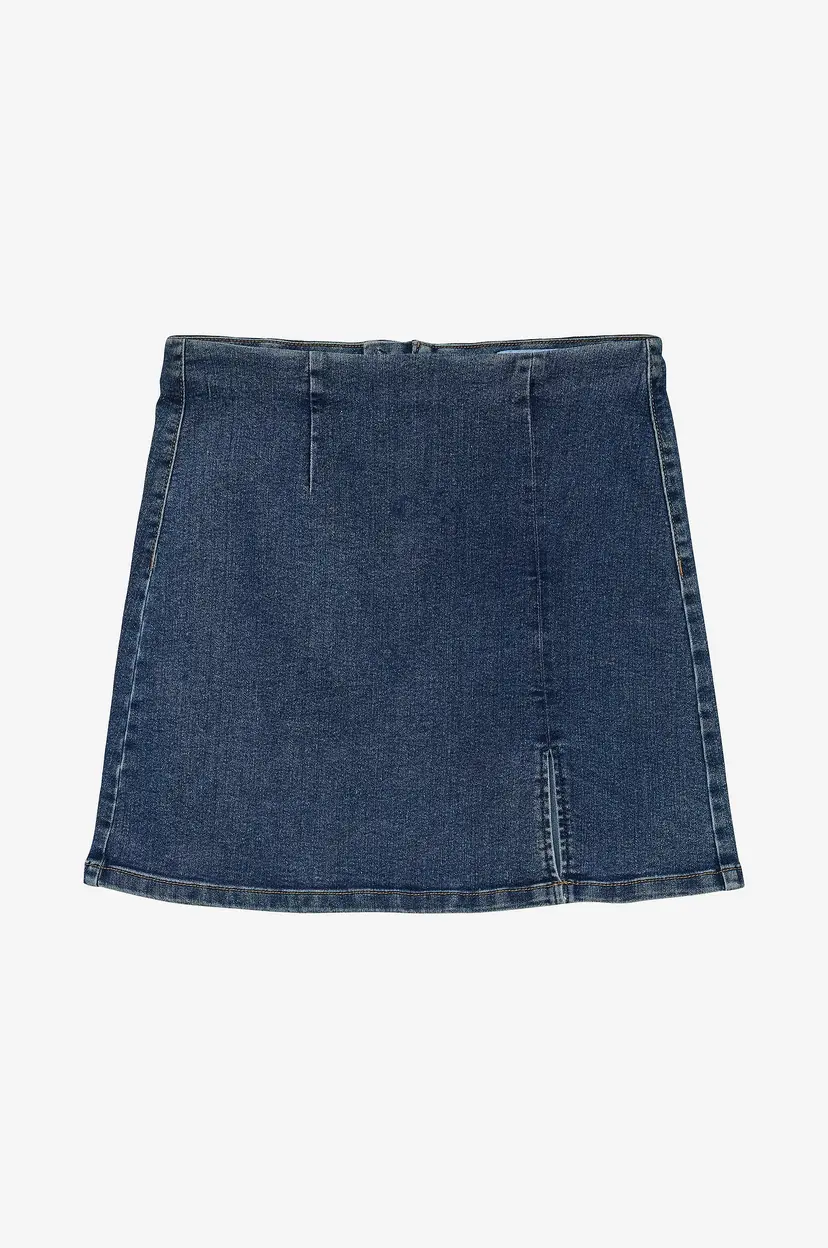 Vero Moda Denim skjørt vmNelly HR Short Skirt Dnm Mix - Blå