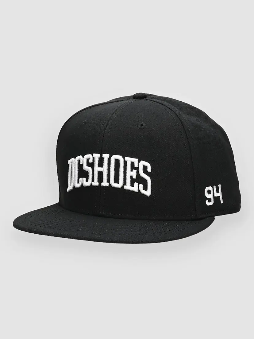 Dc DC Semi-Pro Snapback Caps svart
