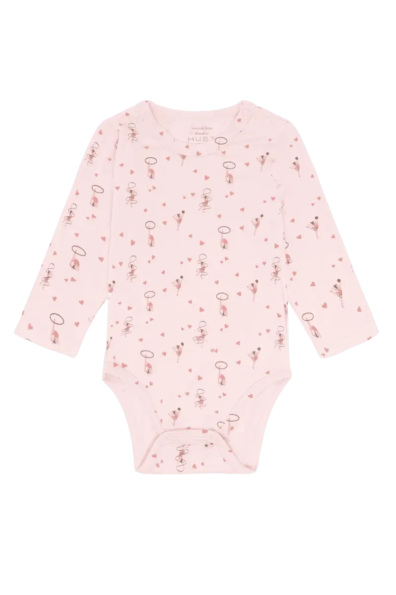 Hust and Claire Hust And Claire Bambus Buller Body Chalk Pink (68 / 6 mnd)
