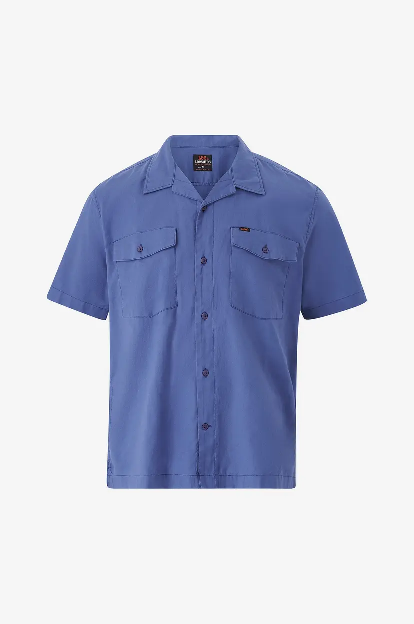 Lee Skjorte SS Chetopa Shirt - Blå