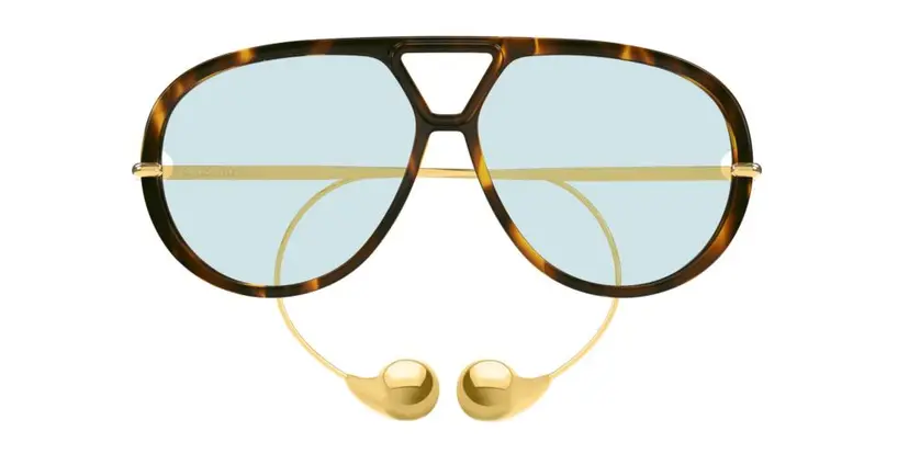 Bottega Veneta BV1273S solbriller, havana