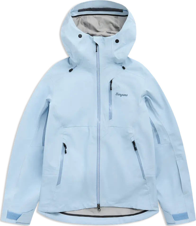 Bergans Bergans Women's Oppdal 3L Shell Jacket  Light Dusty Blue
