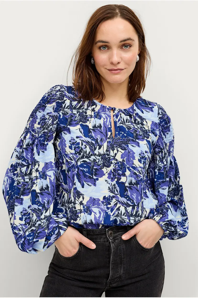 Ellos Collection Bluse Liv - Blå