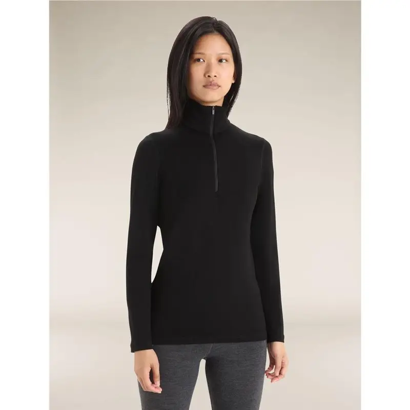 Icebreaker Icebreaker W 260 Tech LS Half Zip Black