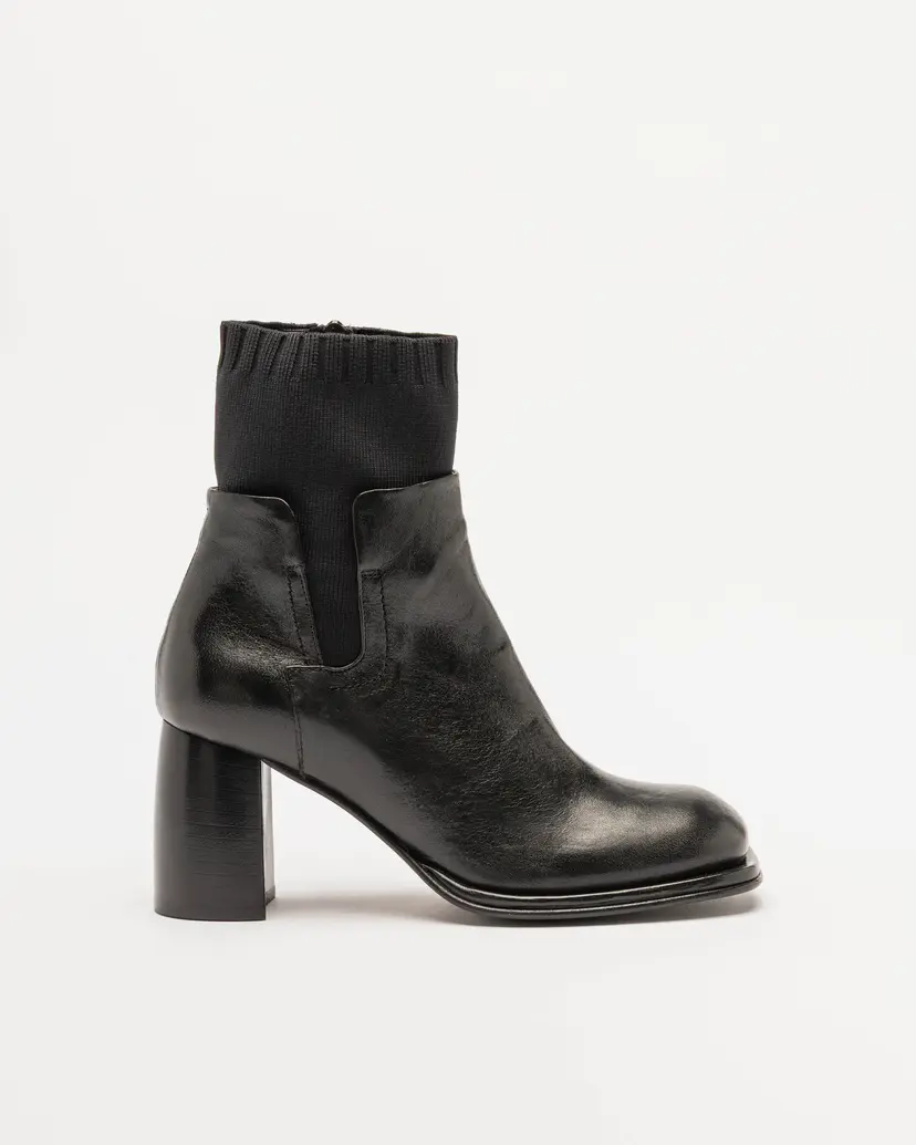 MLO MLO X26I40515 Black Ankle Boots