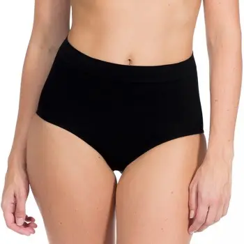Magic Magic Truser Comfort Brief Svart nylon Large Dame