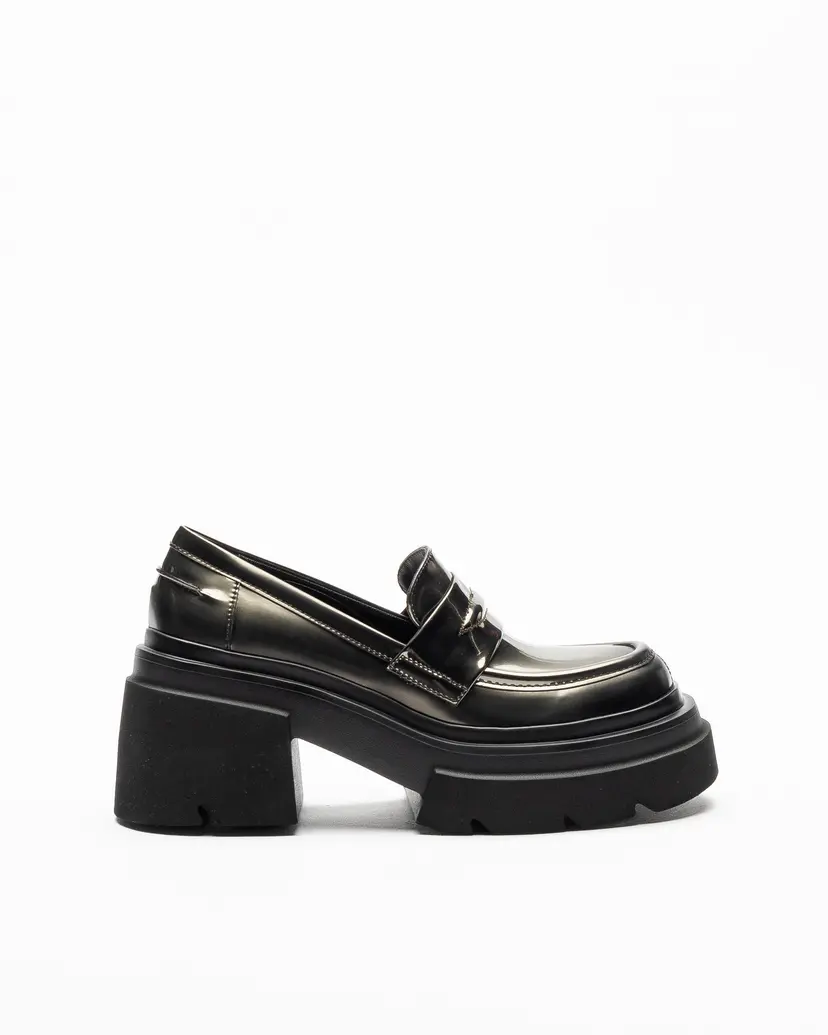 Elena Iachi Elena Iachi E3728 Silver Loafers