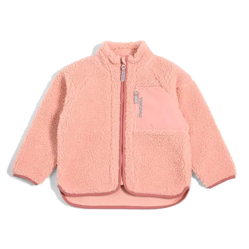 Viking Viking Playtime Pile Midlayer Jacket Kids Light Pink