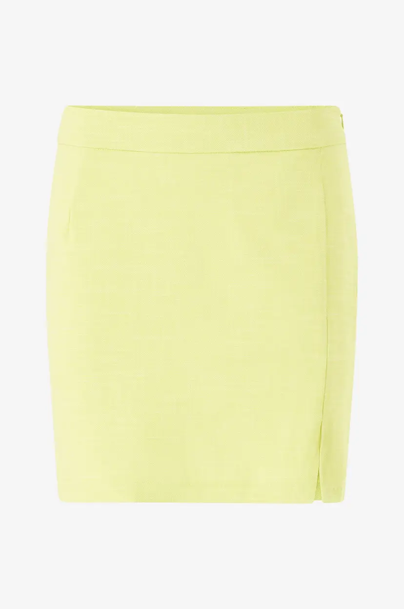Vero Moda Skjørt vmThuytroian MR Mini Slit Skirt - Gul