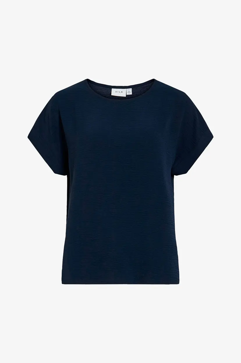 Vila Topp viJosa S/S Top - Blå