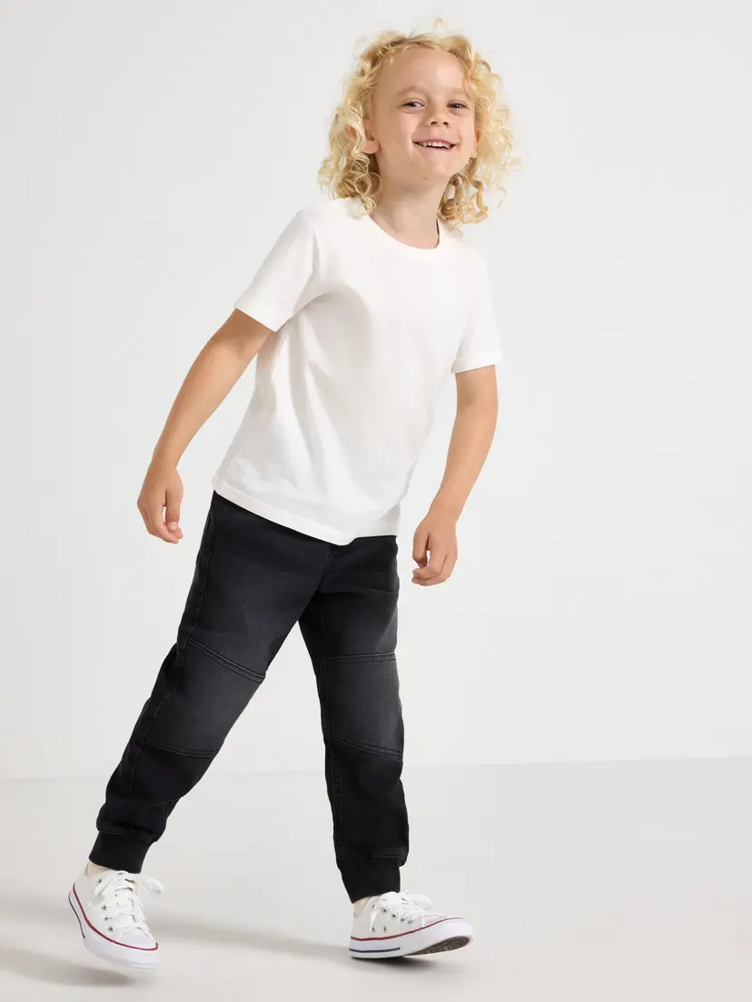 Lindex Joggebukser i denimjersey