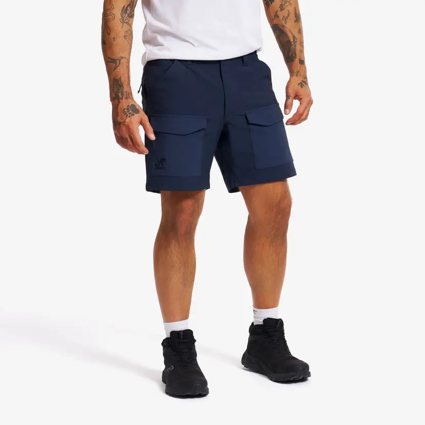 RevolutionRace Coast Cargo Shorts Herre Deep Navy