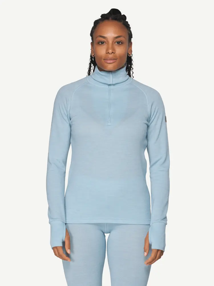 Devold Devold - Expedition Merino 235 Zipneck Dame - Large - Blå