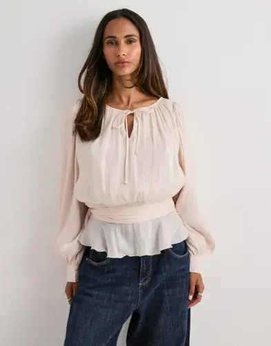 Vero Moda Vero Moda - Rosa - Vmelisa Ls Detail Top Wvn Exp
