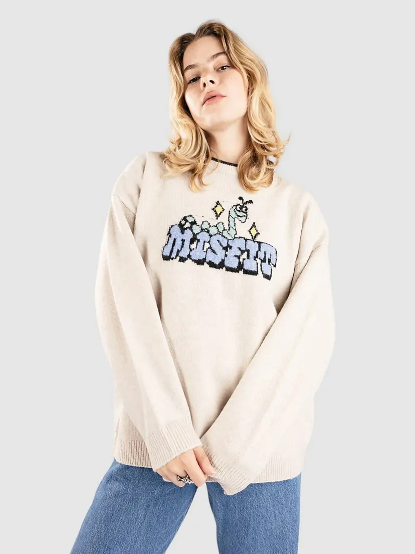 Misfit Shapes Misfit Shapes Wilber Os Strikket genser