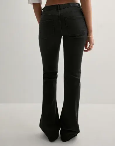 ONLY Only - Svart - Onlblush Lw Flared Dnm REA1099 Noos