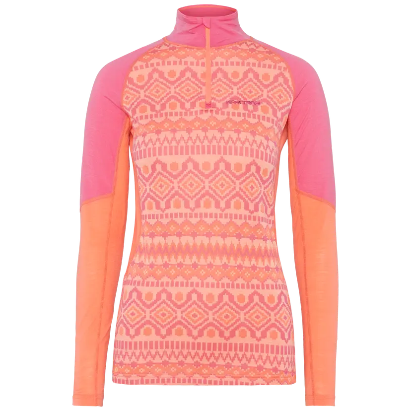 Kari Traa Kari Traa Women's Malia Half Zip Bubblegum