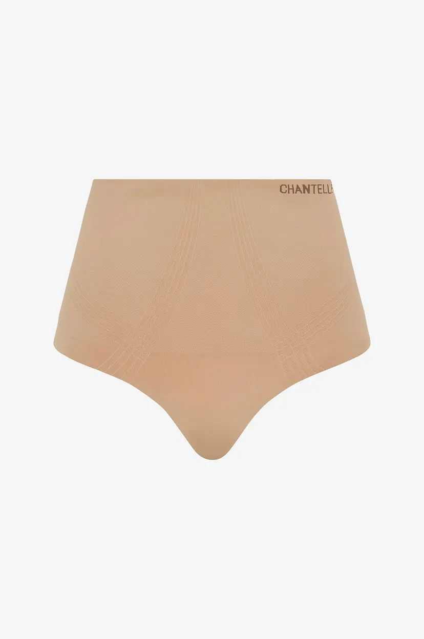 Chantelle Maxitruser Smooth Comfort High Waisted Full Brief - Beige