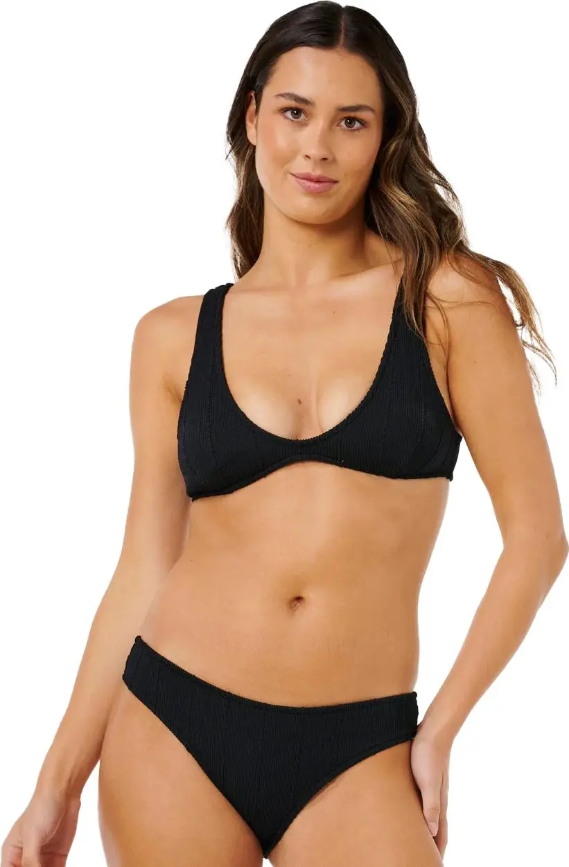 Rip Curl Rip Curl Women's Vibe Surf Bralette Bikini Top Black
